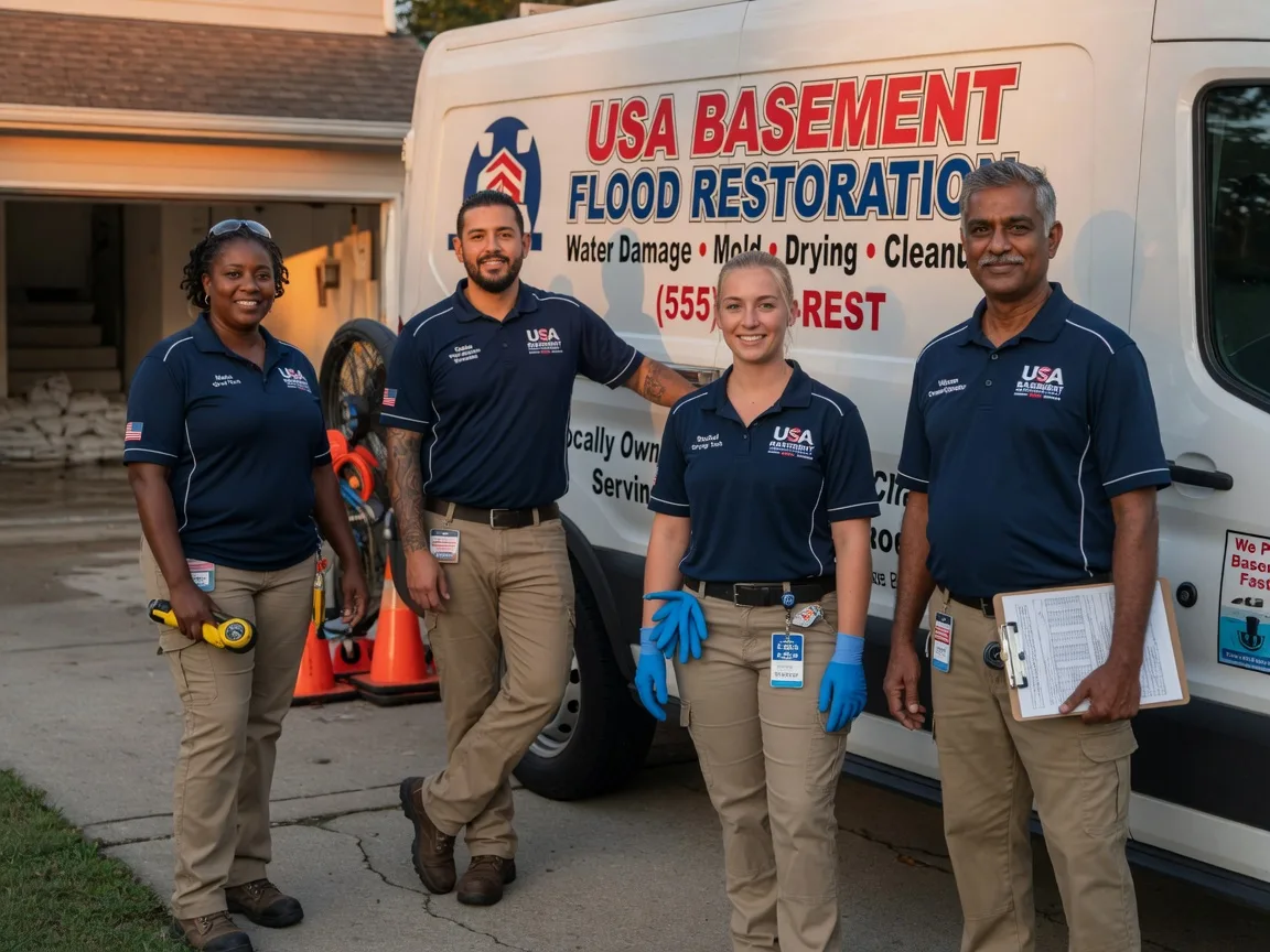 Basement Flood Cleanup company in Grovespring, MO