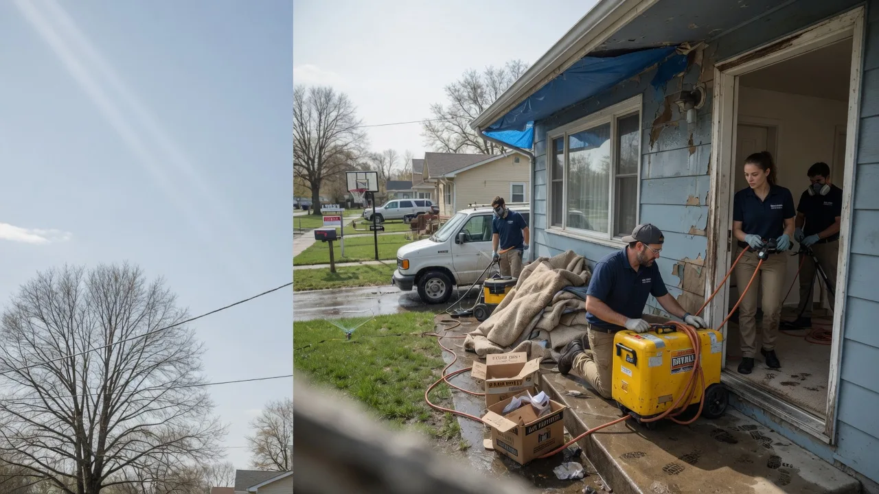 Basement Flood Cleanup in Grovespring, MO near me